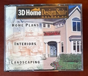 3D Home Design Suite Deluxe, 1999  6-cd Set, PC - Picture 1 of 6