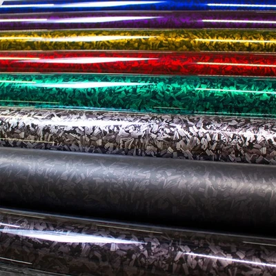 Forged Carbon 3D Ultra Glossy Folie selbstklebende Carbonfolie Auto Car Wrapping - Bild 1 von 4