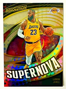 2023-24 Panini Revolution LeBron James Supernova Insertar Tarjeta #5 Lakers! - Imagen 1 de 3