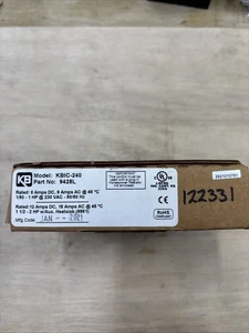 KB KBIC-240 9428L DC MOTOR CONTROLLER, CHASSIS MOUNT 230 VAC 50/60Hz 1/50-1 HP - Picture 1 of 3