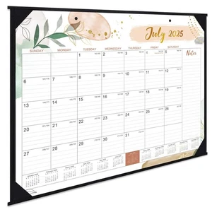 2025-2026 Desk Calendar - Desk Calendar 2025-2026, 22" x 17", July 2025 - Dec... - Picture 1 of 7
