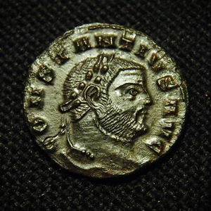 1/4 Follis Constantius Augustus Rv GENIO POPVLI ROMANI 1.91 g 18mm Siscia AD 306 - Picture 1 of 2