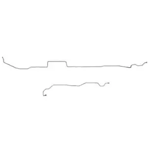 Kit de línea de freno intermedia Ford Excursion 02-05 acero inoxidable-TIN0344SS - Imagen 1 de 2