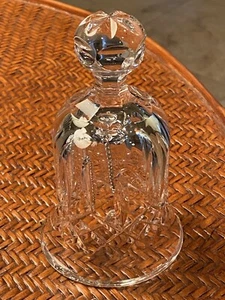 Waterford Crystal - LISMORE - 5' Bell - NOHRZCUT FINIAL - Picture 1 of 9