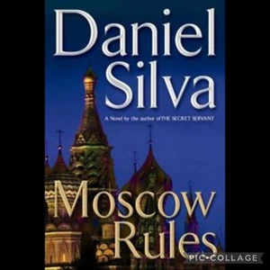Gabriel Allon Series #8: "Moscow Rules" Hardback Spy Thriller By Daniel Silva - Picture 1 of 1