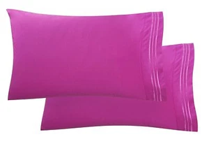 Elegant Comfort Luxury Ultra-Soft 2-Piece Pillowcase Set - 1500 Premium Hotel... - Picture 1 of 6