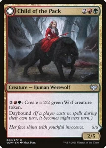 4x Child of the Pack - NM - Innistrad: Crimson Vow - SPARROW MAGIC - Picture 1 of 1