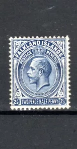 1912-20 2 1/2d blu brillante profondo SG 63 MH - Foto 1 di 1
