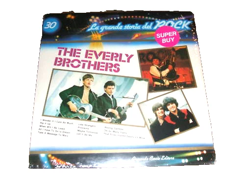 The Everly Brothers - Grande Storia Del Rock LP Dream Be Loved Mary Italy SEALED - Image 1 of 2