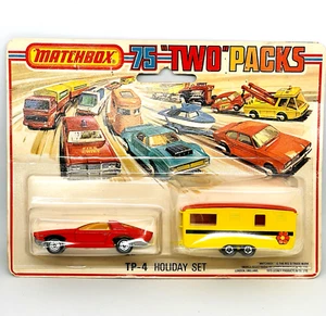 Matchbox Lesney Superfast TP-4 Vauxhall Guildsman tablero de puntos y Eccles Caravana ¡Sin usar, en caja! - Imagen 1 de 4