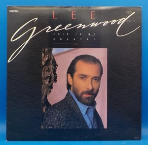 Lee Greenwood LP "This Is My Country" NM / NM EX BX4A - Imagen 1 de 3