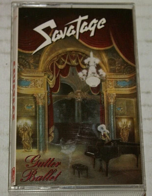 Savatage Gutter Ballet (Cassette Tape, Jan-1990) Original Release Vg+ To Nm Oop - Image 1 of 4