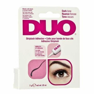 DUO Strip Wimpernkleber Verlängerung Wimpernkleber Falsche Wimpern dunkler Ton 240593 - Bild 1 von 1