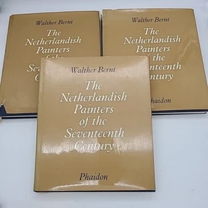 Walther Bernt The Netherlandish Painters of 17th Century Phaidon 3 Volumes - Picture 1 of 14