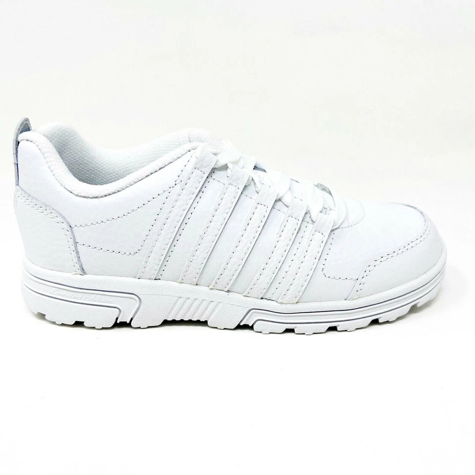 K-Swiss Cracen Triple White Child Kids Casual Sneakers 52029101 - Image 1 of 4
