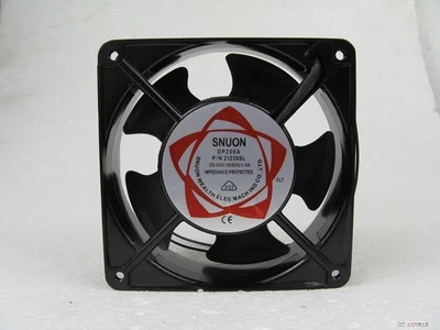 SUNON DP200A P/N 2123XSL AC220～240V 12038 cabinet cooling fan 120mm 2-Wire fan - Image 1 of 3