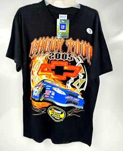 Mens Chevy Tour 2005 NASCAR Nextel Cup Series Size M Tshirt New - Picture 1 of 4