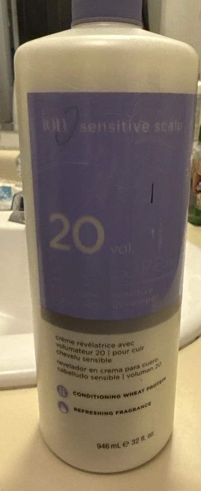Crema desarrolladora Ion Sensitive Scalp 20 volúmenes 32 oz ¡NUEVA! Foto 1 de 1