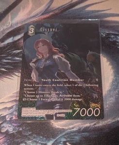 Final Fantasy Gunslinger in the Abyss Cissnei Full Art Foil Mint/Near Mint - Picture 1 of 2