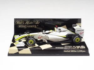 MINICHAMPS 1:43 BRAWN GP BGP 001 J. BUTTON WINNER MALAYSIAN GP 2009 - Picture 1 of 4