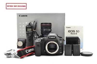 [Near MINT+++] Canon EOS 5D MARK III 22.3 MP Digital Camera Body w/ Box JAPAN - Image 1 of 4