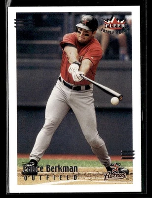 2002 Fleer Triple Crown Lance Berkman #60 - Image 1 of 2