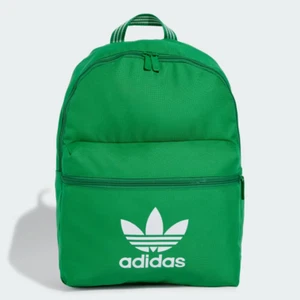 Adidas Originals Trefoil Classic Backpack Green Adicolor School Bag BNWT - Picture 1 of 2