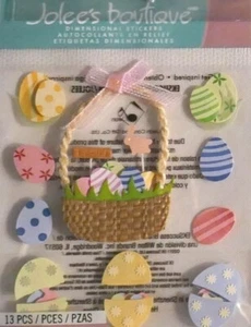 FREE SHIPPING! RARE! EASTER BASKET ! SPJB053  13 PIECES - Picture 1 of 1