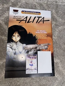 New Halloween Comicfest Comic Book Unread Unstamped Battle Angel Alita 2017 - Picture 1 of 2