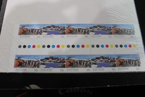 MINT 2004 AAT ANTARCTIC MAWSON STATION  STAMP GUTTER BLOCK OF 10 - Picture 1 of 1