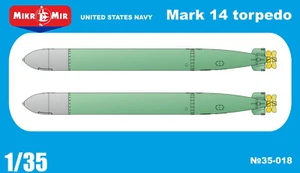 Mikro Mir 35-018 - 1/35 Mark 14 United States Navy torpedo 178mm, model kit - Picture 1 of 12