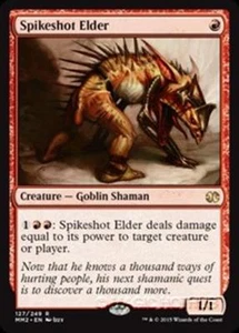 MTG - SPIKESHOT ELDER - Modern Masters 2015 (R) - Picture 1 of 1