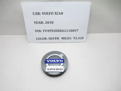 Tapa central de rueda Volvo XC60 2010-2013 30666913 OEM Foto 1 de 4