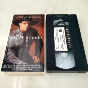 Garth Brooks The Dance Thunder Rolls VHS VCR Video Tape Used - Picture 1 of 3