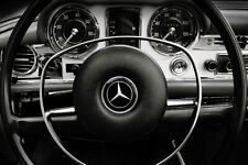 Mercedes Benz 280 SL Cockpit : Affiche Photo FujiFilm 36" x 24"
