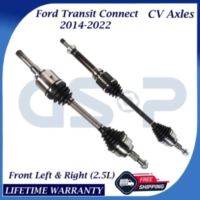 GSP OEM Front CV Axles For 2014-2022 Ford Transit Connect Lifetime Warranty - Image 1 of 4
