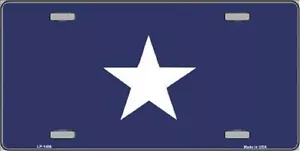 BONNIE BLUE FLAG METAL NOVELTY LICENSE PLATE TAG - Picture 1 of 1