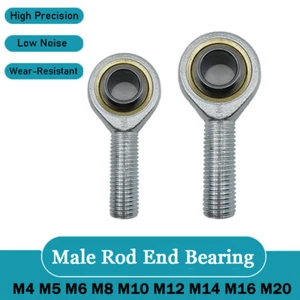 Male Rod End - Fish Eye Radial Bearing Joint M4 M5 M6 M8 M10 M12 M14 M16 M20 - Afbeelding 1 van 8