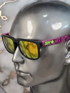 Ken Block 43 Men's Sunglasses Square Race Sport Mirrored/Tinted Lense Pink Zebra - Picture 1 of 4