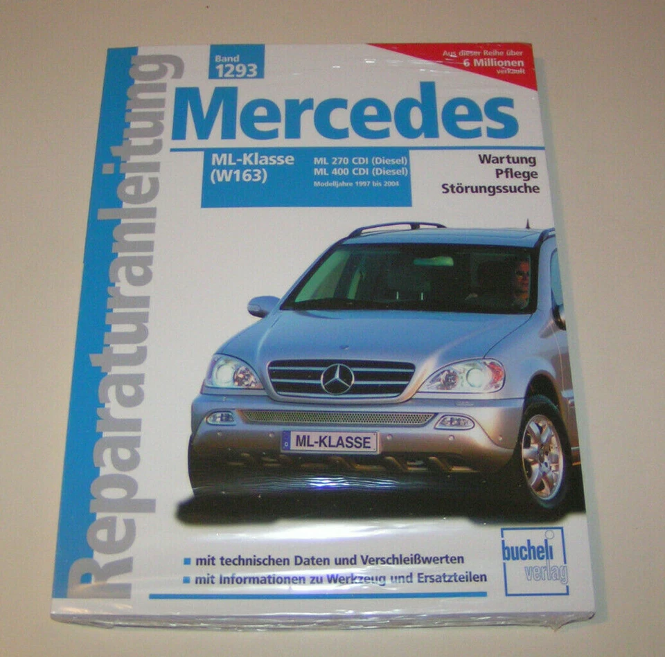 Manual de Reparación Mercedes-Benz Clase ML Diesel Tipo W163 - ML 270/ML 400 CDI - Imagen 1 de 2