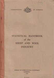 AUSTRALIANA , STATISTICAL HANDBOOK OF THE SHEEP AND WOOL INDUSTRY , 1956 - Picture 1 of 1