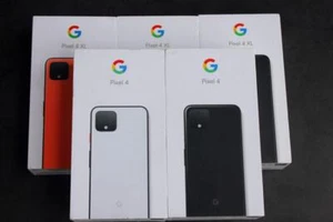 New *UNOPENED* Google Pixel 4 64/128GB 6GB RAM AT&T TMobil Verizon Smartphone - Afbeelding 1 van 15