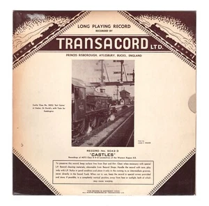 TRANSACORD 5042-3 "Castles" 4073 Class 4-6-0 Locomotives Western Region [33 RPM] - Imagen 1 de 2