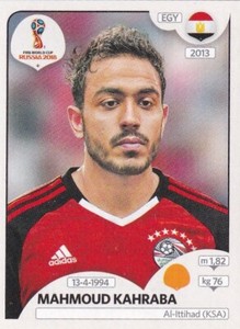 Panini FIFA World Cup 2018 Adesivo No. 84 Mahmoud Kahraba