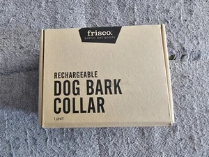 FRISCO Better Pet Goods by CHEWY Rechargeable Dog Bark Collar Reflective NEW - Picture 1 of 6
