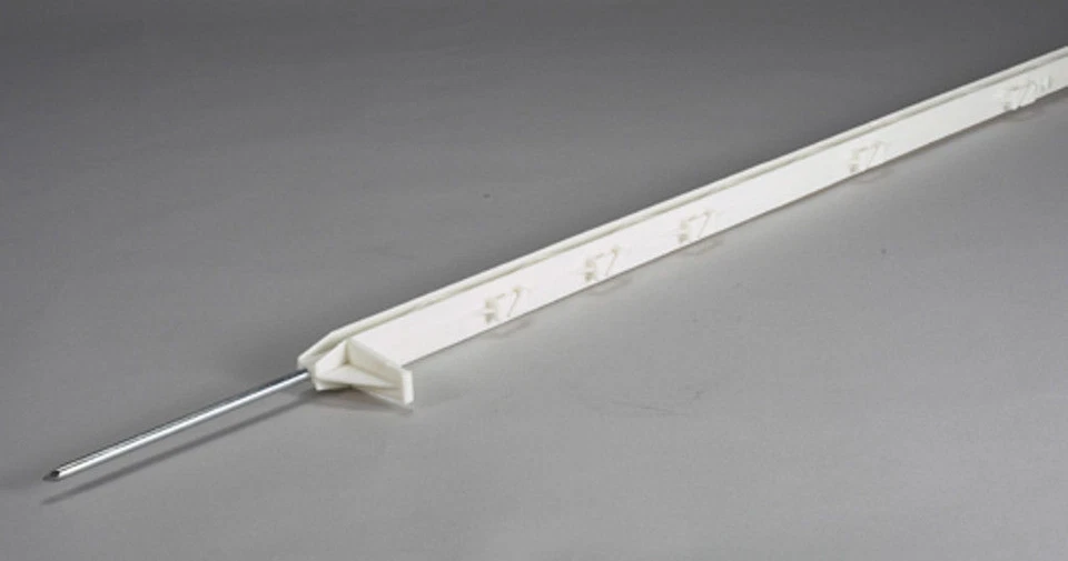 Dare Step LN Poly Tempory Electric Fence Post Accessories 63" White Livestock