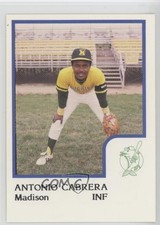 1986 ProCards Madison Muskies Antonio Cabrera