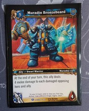 Muradin Bronzebeard Rare Foil (Citadel 11/30) WoW TCG World of Warcraft - Mint