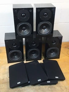 Juego de 5 Altavoces NHT Super Zero 2.0 Estéreo Altavoces de Estantería que se reproducen muy bien - Imagen 1 de 9