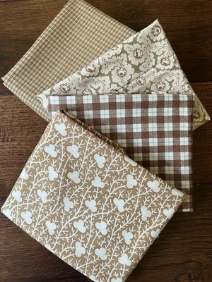 MODA Collections For A Cause - Faith Howard Marcus Four 1/2 Yard Fabrics  VTG - Image 1 of 3